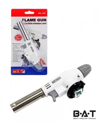 Горелка-газовая ."FLAME GUN" (Пьеза)(синяя) XR-920