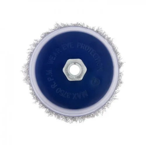 Корщетка для УШМ 150мм чашка, мягкая TUNDRA 1032343