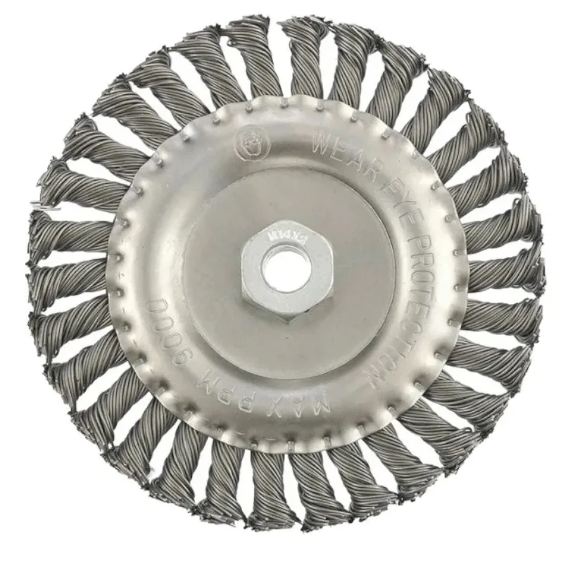 Корщетка для УШМ 150мм радиальная, витая Matrix 74645