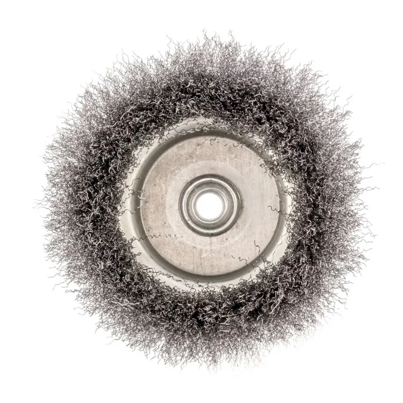 Корщетка для УШМ 150мм чашка, мягкая Сибртех 746077