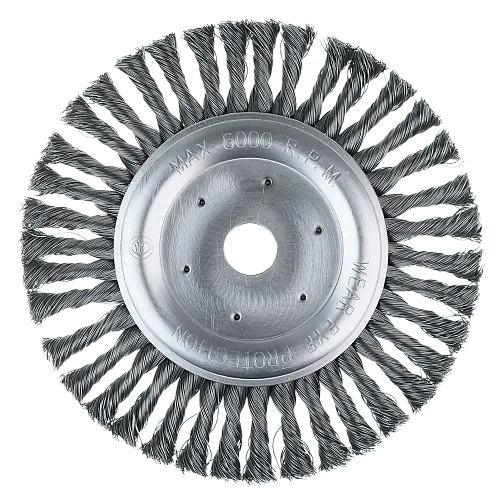 Корщетка для УШМ 200мм радиальная, витая YIDA T869706