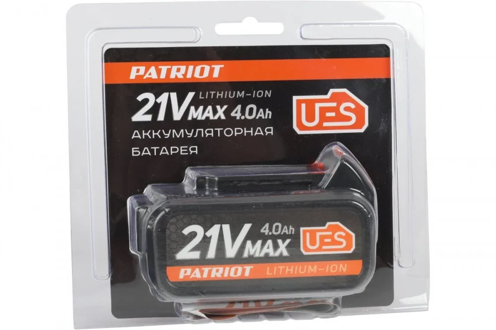 Аккумулятор PATRIOT PB BR 21VMax Pro UES (21В; 4А*ч; Li-ion) 180301121