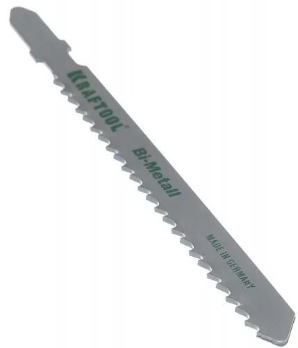Пилка для лобзика по металлу 55мм T118A KRAFTOOL 159551-1,2