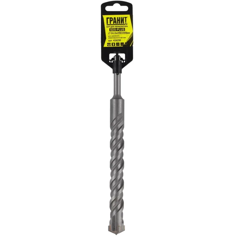 Бур SDS-PLUS ГРАНИТ 24*250/200 424250