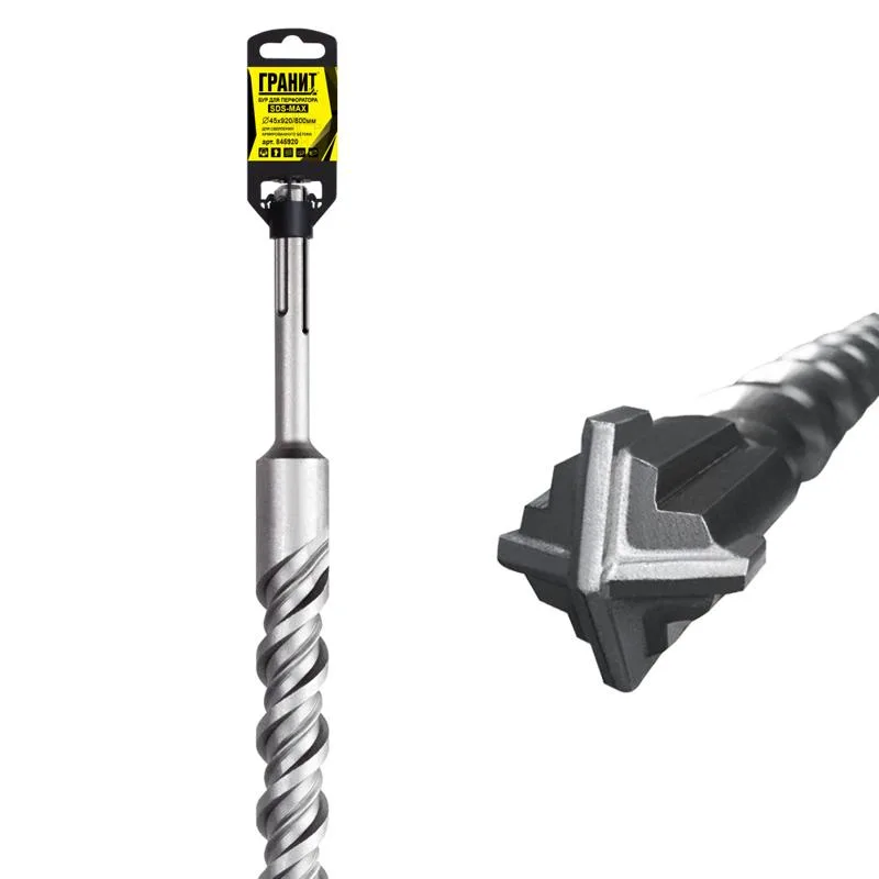 Бур SDS-MAX ГРАНИТ 45*920/800 845920