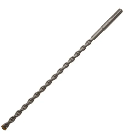 Бур по бетону 10*310 двойная спираль Cobalt W-tip SDS+ Denzel 705019