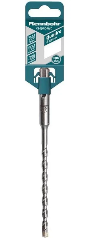 Бур SDS+ Rennbohr Quadro 4 грани 18*600