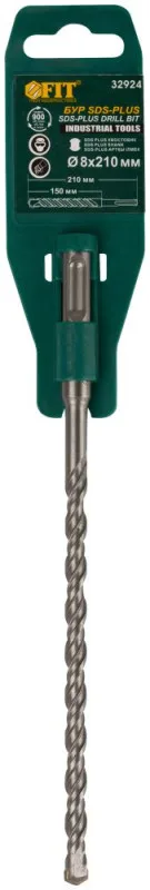 Бур по бетону 8*210мм SDS-Plus FIT 32924