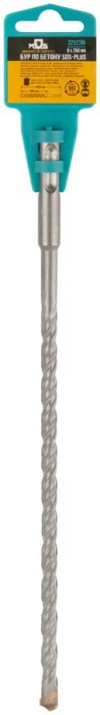 Бур по бетону SDS PLUS 8*260 мм с двойной резьбой MOS 32523М