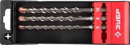 Набор буров SDS-plus 6-10*160мм (3 шт) ЗУБР 29314-H3-2