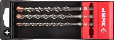 Набор буров SDS-plus 6-10*160мм (3 шт) ЗУБР 29314-H3-2