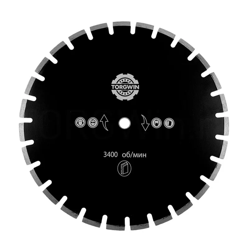Диск алмазный 300*10*32/25.4 по бетону сегмент TORGWIN 106AG-TG30032CE