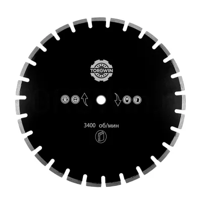 Диск алмазный 300*10*32/25.4 по бетону сегмент TORGWIN 106AG-TG30032CE