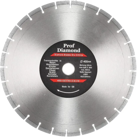 Дисл алмазный 400*32мм сегмент Prof Diamond S60771