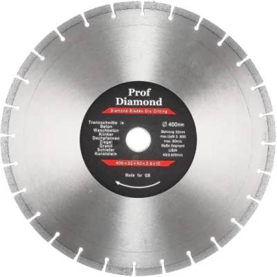 Дисл алмазный 400*32мм сегмент Prof Diamond S60771