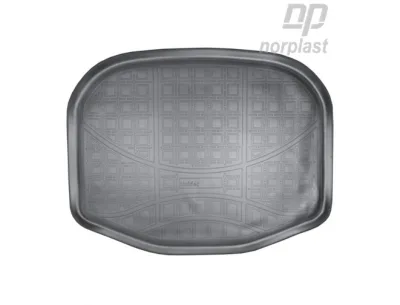Коврик в багажник полиэтилен Ford Explorer U502 (2010) разложенный 3 ряд NorPlast