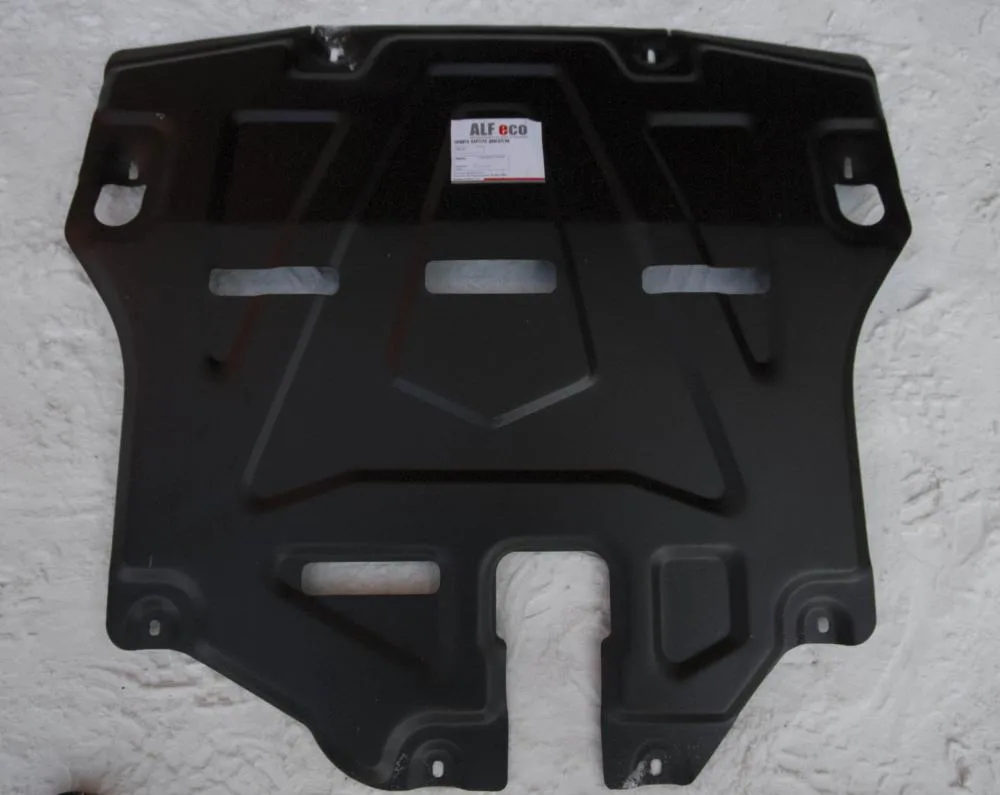 ALF1037st Защита картера и КПП Hyundai Tucson V-все (2015-2021)/Kia Sportage (2015-) V-все штамповка (сталь 2 мм) Альфеко