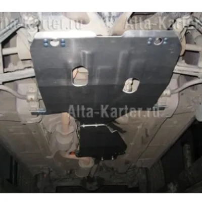 ALF03072st Защита картера Chevrolet Niva V-1.7 (2002-) /Lada Niva Travel 2021- V-1,7 (сталь 2мм) Альфеко