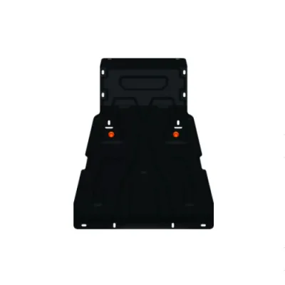 ALF0217st Защита картера и КПП Chery Tiggo 2 (2017-2020) V-1,5 (сталь 2мм) Альфеко
