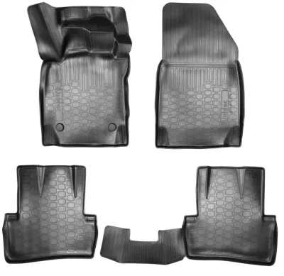 Коврики в салон полиуретан для Renault Captur 3D (2013)
