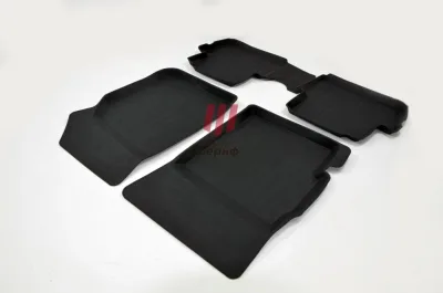 Ковры салонные Chevrolet Spark (10-15) (Саранск) ПРЕМИУМ