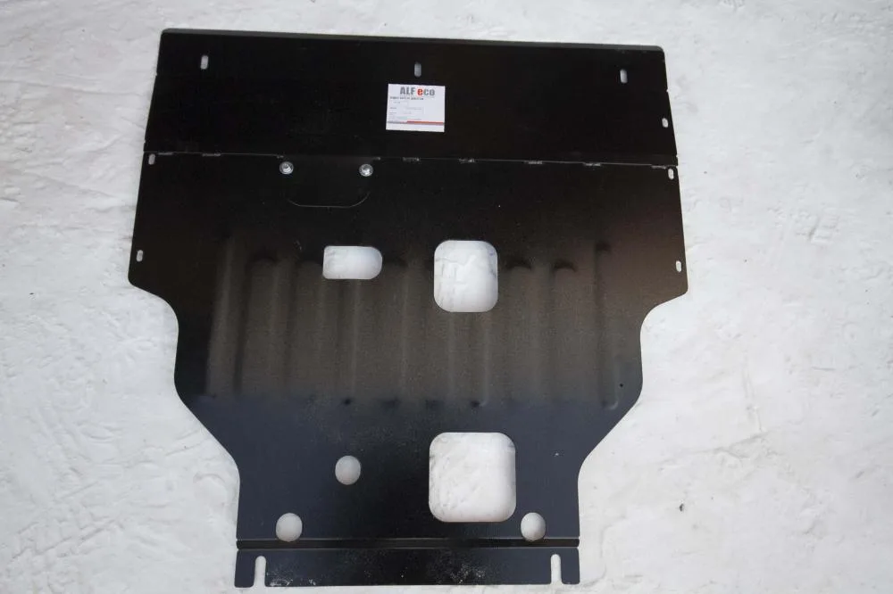 ALF0738st Защита картера и КПП Ford Transit (2015-) V-2.2 (полный привод) FWD /Ford Torneo Custom (2013-) FWD (сталь 2мм) Альфеко