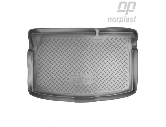 Коврик в багажник полиэтилен Mazda 2 Hb (2007) NorPlast