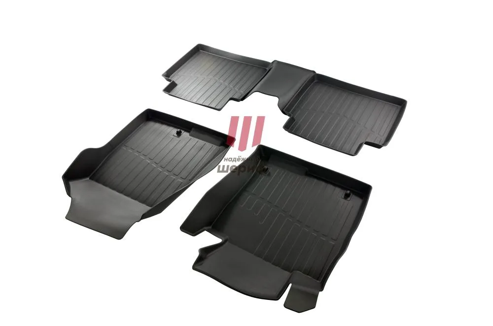 Ковры салонные Hyundai Sonata (2017-2019)/Kia Optima (2015-) (Саранск) ПРЕМИУМ