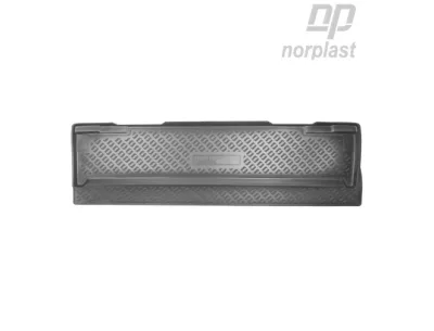 Коврик в багажник полиэтилен Chevrolet Tahoe (2006-2014) 7 мест, разложенный 3 ряд NorPlast