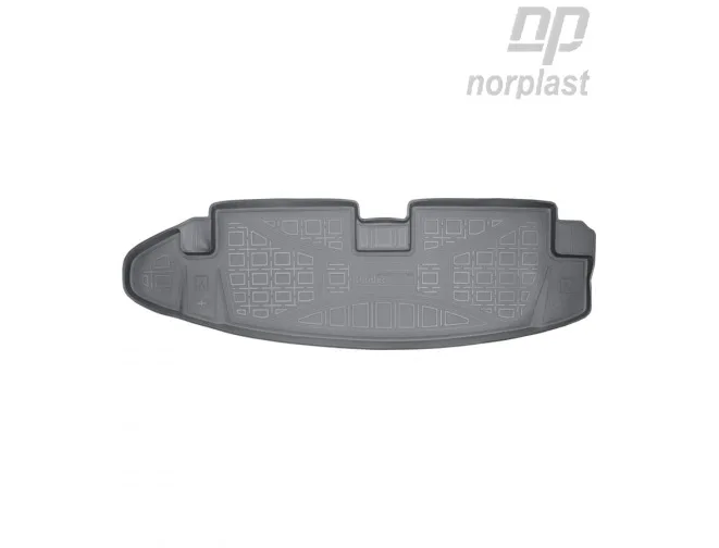 Коврик в багажник полиэтилен Chevrolet Trail Blazer (2012-) 7 мест NorPlast