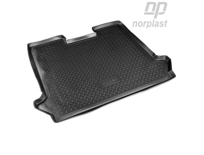 Коврик в багажник полиэтилен Fiat Doblo (2001) NorPlast
