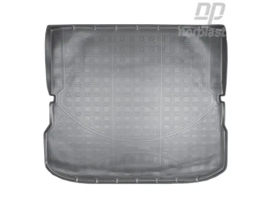 Коврик в багажник полиэтилен Infiniti JX (2012)/QX60 (2013) сложенный 3 ряд NorPlast