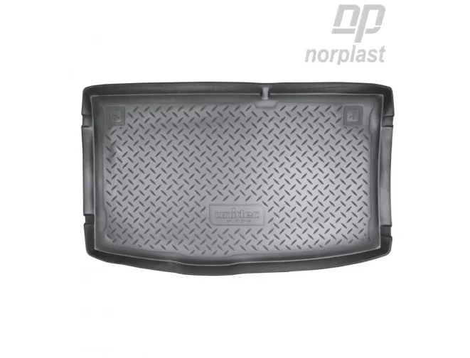 Коврик в багажник полиэтилен Hyundai i20 (2008-) NorPlast