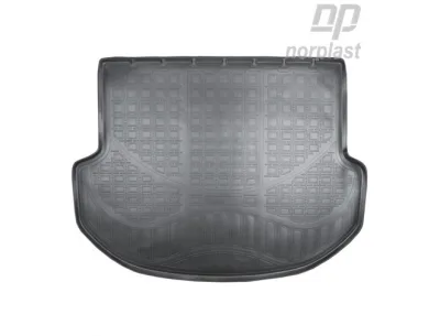 Коврик в багажник полиэтилен Hyundai Santa Fe (2013-) 5 мест NorPlast