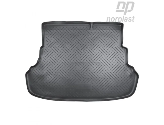 Коврик в багажник полиэтилен Hyundai Solaris SD (2010-) со склад-ся сидениями NorPlast