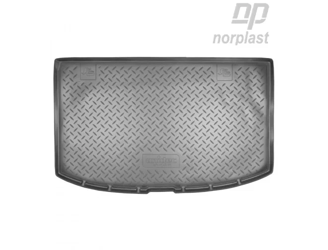 Коврик в багажник полиэтилен Kia Venga HB (2011-) NorPlast