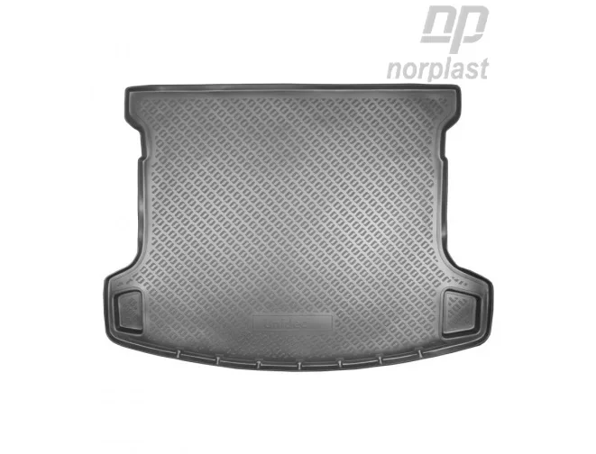 Коврик в багажник полиэтилен Nissan Qashqai +2 (2008) NorPlast