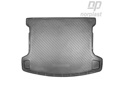 Коврик в багажник полиэтилен Nissan Qashqai +2 (2008) NorPlast