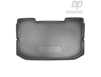 Коврик в багажник полиэтилен Nissan Note HB (2006) П NorPlast