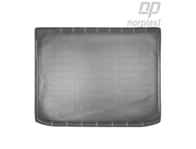 Коврик в багажник полиэтилен Opel Zafira C (2012) сложенный 3 ряд NorPlast