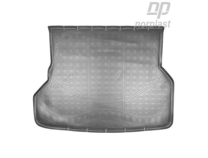 Коврик в багажник полиэтилен Toyota Highlander (2010-2014) 5 мест NorPlast