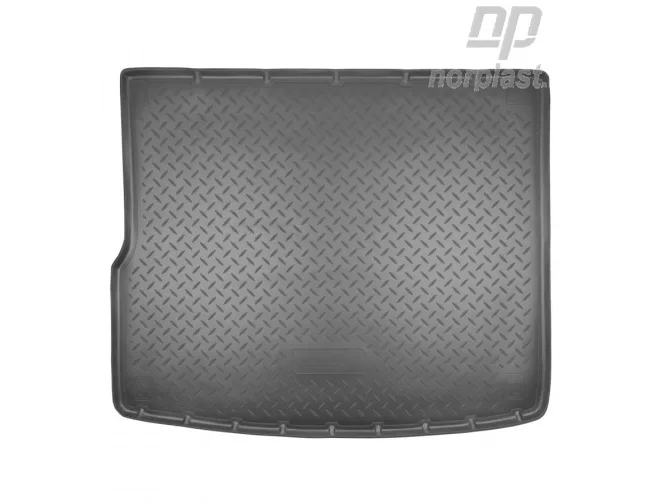 Коврик в багажник полиэтилен Volkswagen Touareg (2010) 4-х зонный климат контроль NorPlast