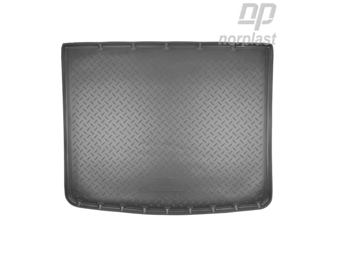 Коврик в багажник полиэтилен Volkswagen Touareg (2010) 2-х зонный климат контроль NorPlast