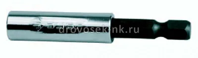 Адаптер для бит с магнит. Зубр Мастер 60 мм 26711-60