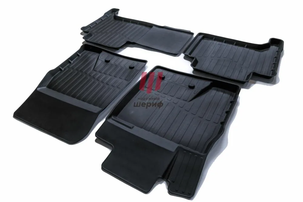 Ковры салонные Toyota LC200 (2007-)/Lexus LX570 (2007-2021) ПРЕМИУМ (Саранск)