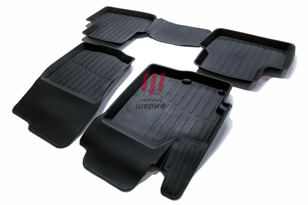 Ковры салонные Peugeot 4008 (2012-) /4007/M.Lanser/M.ASX/Citroen C4 Aircross ПРЕМИУМ (Саранск)