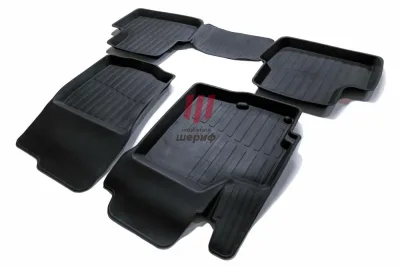 Ковры салонные Mitsubishi Lancer X (2007-) /Mitsubishi ASX ПРЕМИУМ (Саранск)