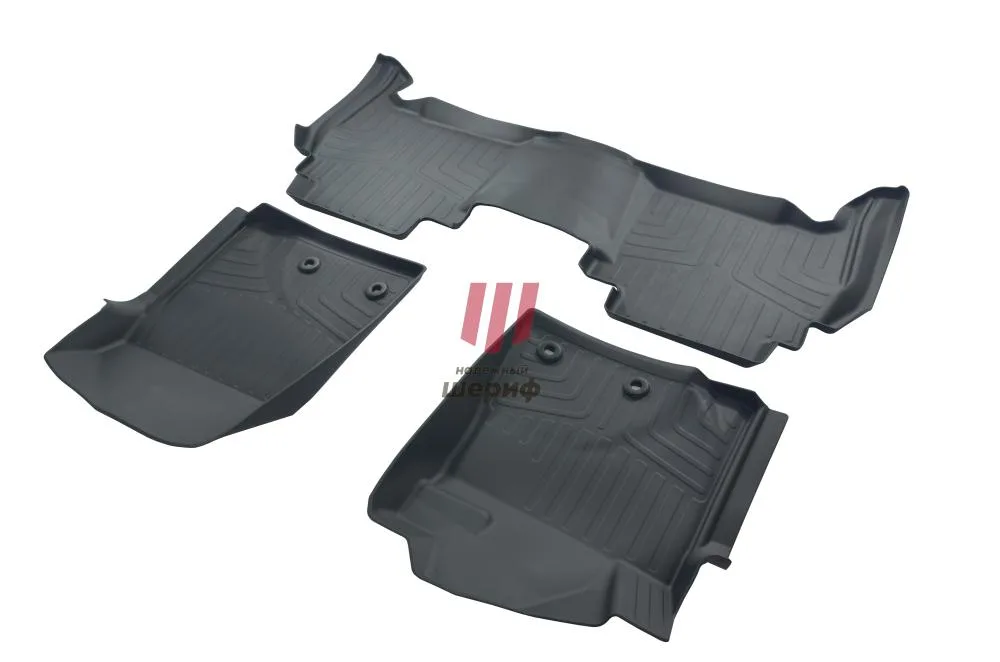Ковры салонные Lexus LX570 (2007-2021) 3D Lux (Саранск)