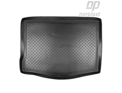 Коврик в багажник полиэтилен Ford Focus II HB (2005-2011) NorPlast