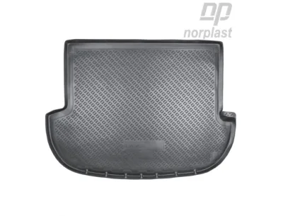Коврик в багажник полиэтилен Hyundai Santa Fe (2006-) NorPlast